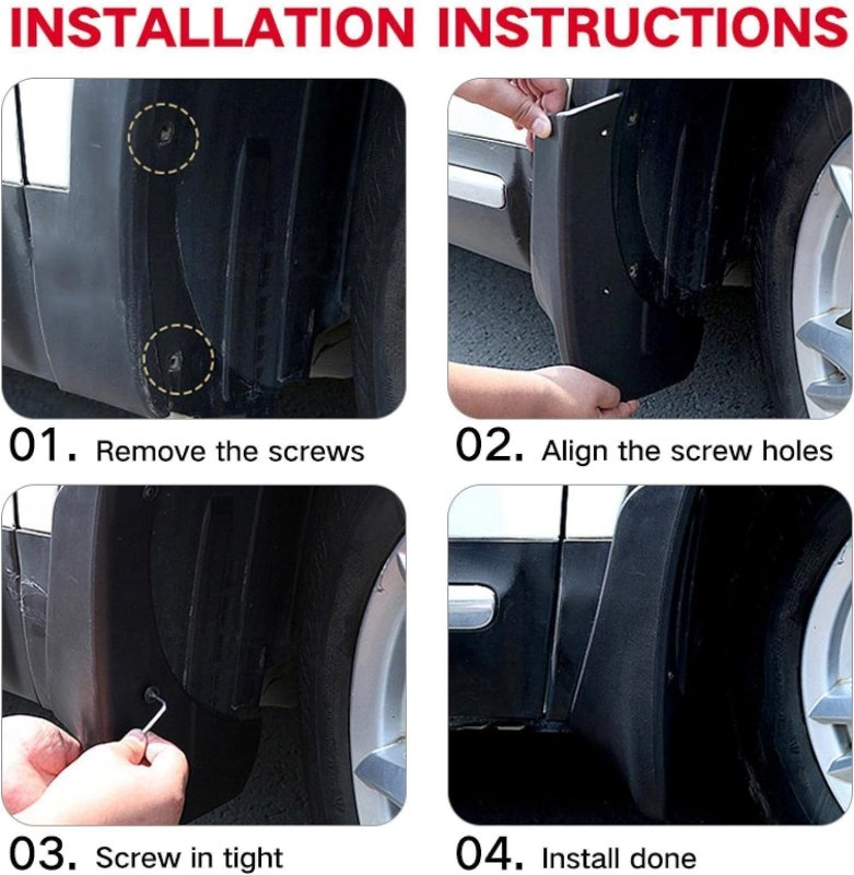 Mud Flaps for Xpeng G6