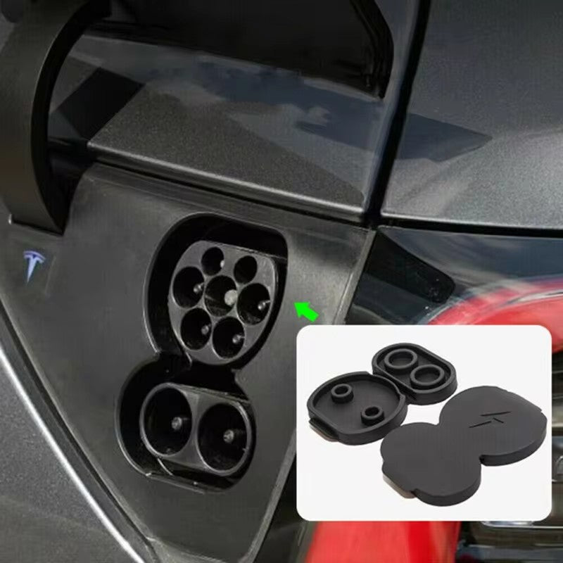 Tesla Ladeanschluss-Schutz aus Gummi