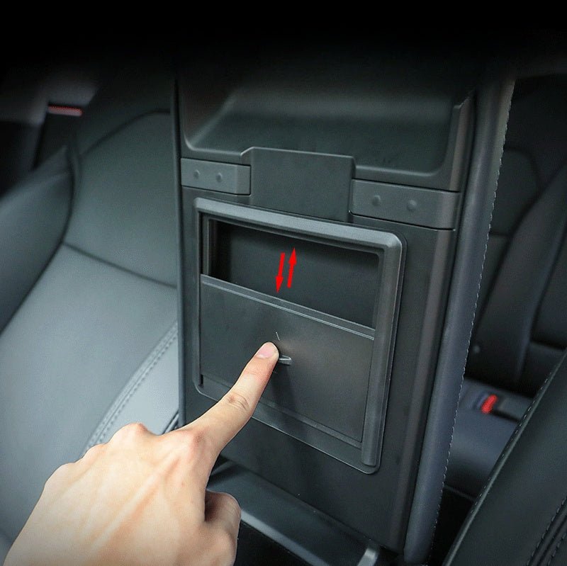 Tesla Model 3 Highland Hidden Storage Box for Armrest