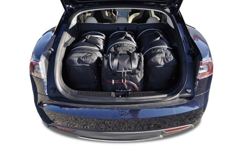 TESLA MODEL S EV 2012-2016 BOOT BAG SET 4 PCS