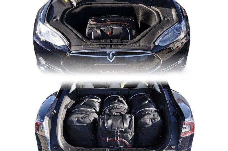 TESLA MODEL S EV 2012-2016 BOOT BAG SET 6 PCS