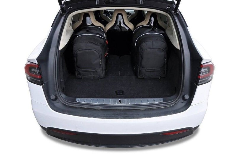 TESLA MODEL X EV 2016+ BOOT BAG SET 5 PCS