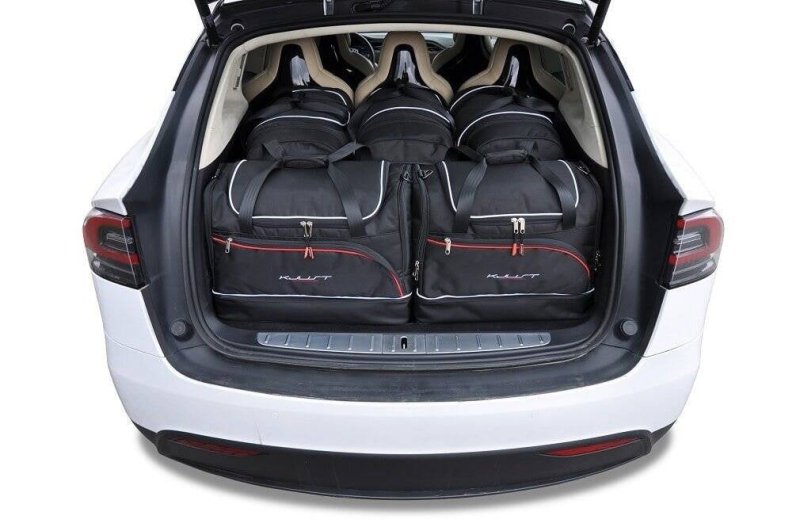 TESLA MODEL X EV 2016+ BOOT BAG SET 7 PCS