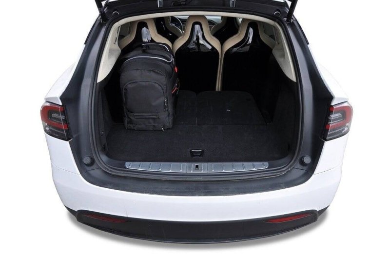 TESLA MODEL X EV 2016+ BOOT BAG SET 7 PCS