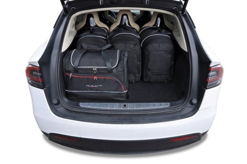 TESLA MODEL X EV 2016+ BOOT BAG SET 7 PCS