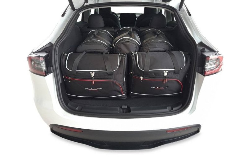 TESLA MODEL Y EV 2020+ KOFFERRAUMTASCHEN-SET 5-TEILIG
