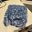 Soft Microfibre Wash Mitt - Blue