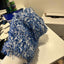 Soft Microfibre Wash Mitt - Blue