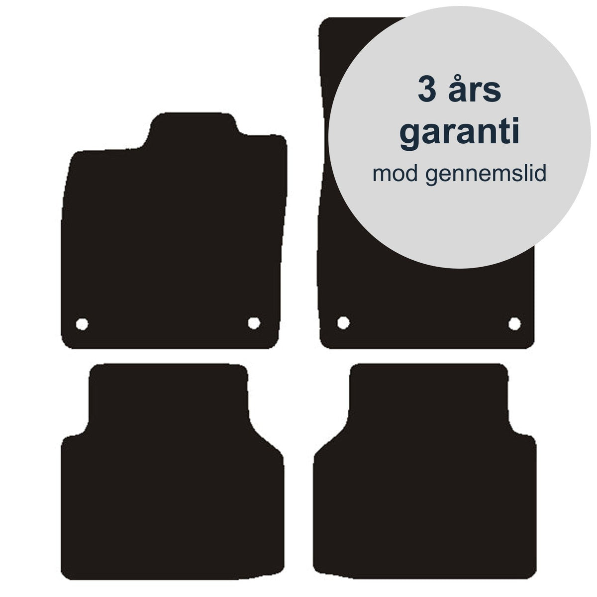 Velour Car Mats VW ID.4 and ID.5 2020-