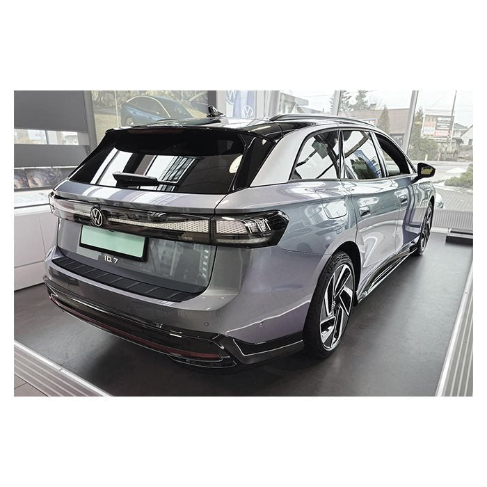 VW ID.7 Tourer Ladekantenschutz Matt Schwarz